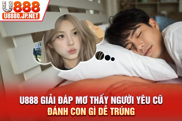 U888 giải đáp mơ thấy người yêu cũ đánh con gì dễ trúng